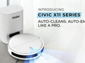 海尔新款 Civic X11 机器人吸尘器发布（图片来源：海尔）