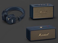 Marshall Midnight Blue 系列的推出正值夏季。(图片来源：马歇尔）