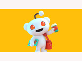 Reddit Pro 的宣传图，黄色背景下是该平台的吉祥物 Snoo。(图片来源：Reddit）