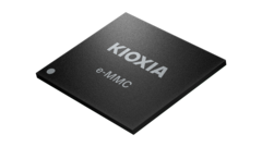 Kioxia 推出新型 e-MMC 5.1 存储器。(来源：Kioxia)