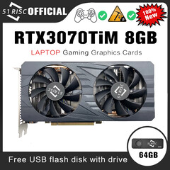 51Risc RTX 3070 TiM GPU的售价比RTX 3060 Ti Founders Edition更便宜。(图片来源:Aliexpress)