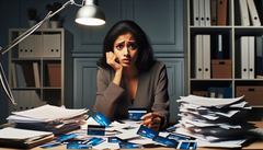 如何应对身份盗窃（？ 图片来源：via DallE 3)