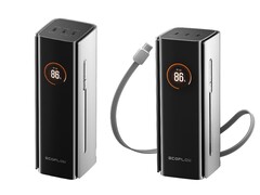 Rapid Pro Power Bank 系列配有可伸缩的 USB-C 电缆。(图片来源：EcoFlow）