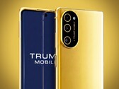 Trump T1 Phone 设计中唯一不变的是金色。
