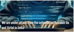 热门科技出版物 GSMArena 面临大规模 DDoS 攻击，据称攻击来自印度 IP。(来源：GSMArena）