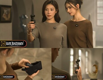 Osmo Pocket 4 看起来与 Osmo Pocket 3 非常相似。