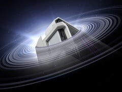 即将推出的 ROG NUC 将在设计上有所改变。图：迷你 PC 的预告图。