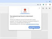 Chrome 浏览器将在检测到数据泄露时自动更改密码。(图片来源：谷歌）