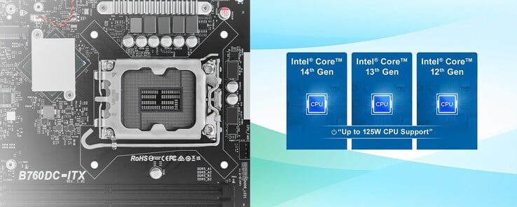 支持 Intel 的 DeskSlim B760