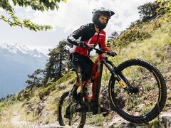 杜卡迪E-Enduro Powerstage RR限量版电动自行车有一个250W的电机。(图片来源：杜卡迪)