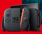 图中所示的任天堂Switch 2游戏主机