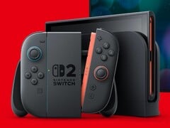 图中所示的任天堂Switch 2游戏主机