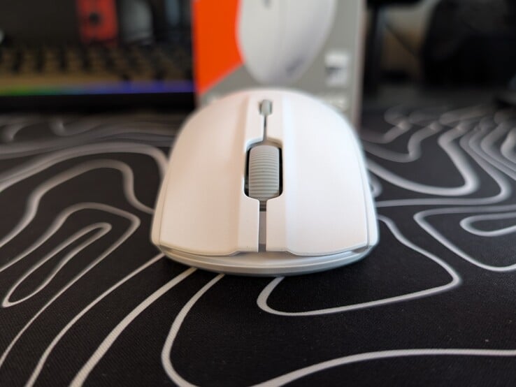SteelSeries Rival 3 Wireless Gen 2 正面轮廓。