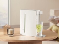 新款小米米家即热式饮水机可以在三秒内加热水。(图片来源：小米)