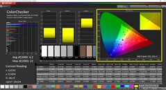 CalMAN - 校准了ColorChecker