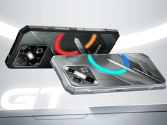Blade GT Pro 是一款坚固耐用的手机，背面带有特殊的 RGB 灯光（图片来源：Doogee）