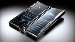 可折叠 iPhone 可能比预期更早面世（图片来源：AI 使用 Dall-E 生成）