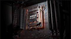 AMD 的 Ryzen 7 9800X3D 获得了评论界压倒性的好评。(图片来源：AMD）