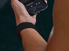 Amazfit Helio Strap 的软件更新改进了算法(图片来源:Zepp Health)