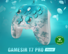 GameSir T7 Pro 采用花卉图案哑光外壳和半透明设计（图片来源：GameSir）