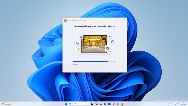 安装新的 Microsoft 设置应用。