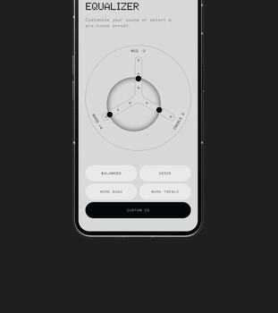 Nothing X 应用程序允许自定义均衡器（图片来源：CMF）