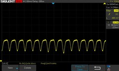 10% 亮度： 479.64 赫兹 PWM