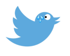 2022年10月以来，Twitter失去了3/4的员工（来源：Twitter的标志，经编辑）。