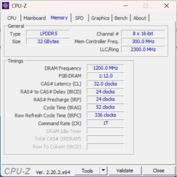 CPU-Z 内存