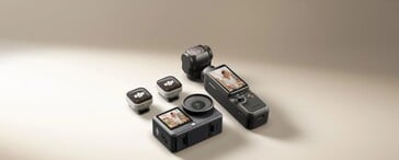 Mic Mini 2S 和 DJI 视频拍摄套装。