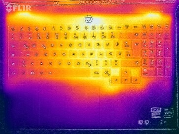 表面温度应力测试（底部）