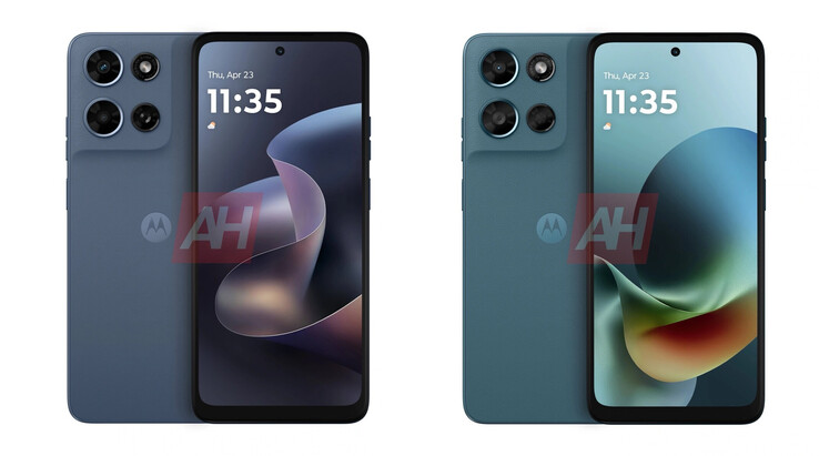 从左到右依次为 Moto G 2026 和 Moto G Play 2026。(图片来源：viaAndroid Headlines)