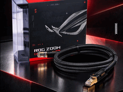 Asus ROG Zoom Cat. 8 以太网线可提供 40 Gbps 带宽。