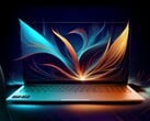 搭载 AMD Ryzen AI 400 系列处理器的笔记本电脑的艺术渲染图。