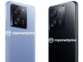 小米 13T 系列的阿尔卑斯蓝和黑色配色。(图片来源：MySmartPrice）
