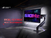 华硕在 Computex 2025 上展示了 XG248QSG。图：游戏显示器的宣传图片。(图片来源：华硕 - 已编辑）