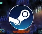 一张展示 Steam 徽标和目前正在促销的游戏《Children of Morta》的图片。