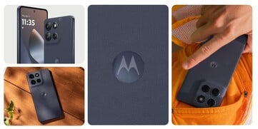 采用 Pantone Spellbound 色彩的摩托罗拉 Moto G86 Power。(图片来源：摩托罗拉）