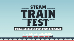Steam上的火车主题游戏周:目前许多以火车为主题的游戏正在打折