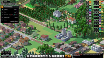 图为:《Urbek City Builder》的游戏截图。