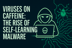 带有恶意软件电路设计的黑客插图（图片来源：人工智能生成的概念图）