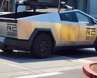Cybertruck 使用激光雷达测试 FSD（图片来源：Frej Koch-Mathews/X）
