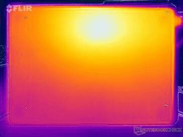 热图压力（底部）