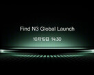 OPPO 将于 10 月 19 日在全球发布 Find N3。(图片来源：Oppo - 译）