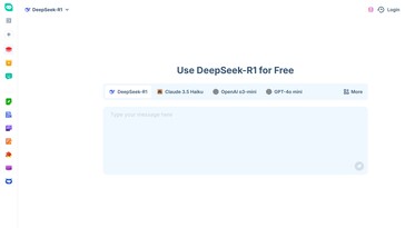 HIX.AI 已将 DeepSeek-R1 AI 添加到其免登录聊天机器人列表中。(图片来源：HIX.AI）