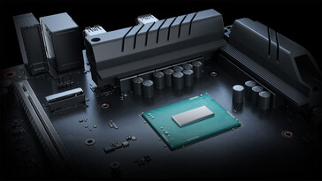 主板上的移动 CPU（图片来源：联想）