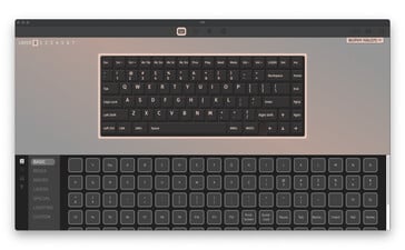 NuPhy Halo75 V2 VIA 定制屏幕。(图片来源：NuPhy）