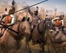 一张展示《全面战争：罗马II——皇帝版》中骑兵的图片，该游戏目前正在Steam上热卖。