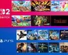 图为 Switch 2 和 PS5 独占游戏（图片来源：任天堂美国公司，索尼 PlayStation 有删改）