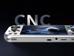 Anbernic RG477M 重 354 克，尺寸为 176 x 89 x 16 毫米。(图片来源：Anbernic）